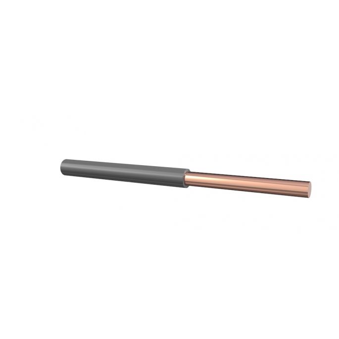  VDS Montagesnoer grijs 10mm H07V-K snijlengte