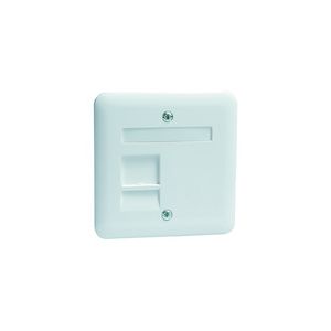 Peha | Centraalplaat modular jack 1-voudig | Standaard Glanzend Wit | 80.610.02 MJ1 NA