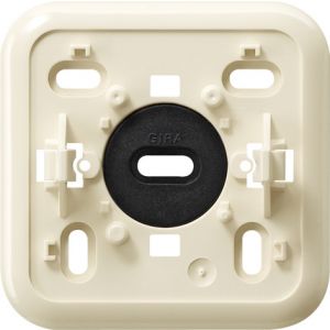Gira | Montageplaat 1-voudig | Opbouw Crème | 008110