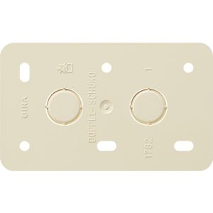 GIRA MONTAGEPL WCD 2V MB   OPB