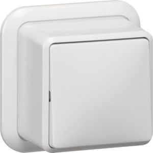 Gira | Wisselschakelaar | Opbouw Wit | 010611