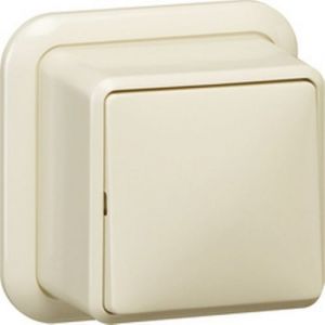 Gira | Kruisschakelaar | Opbouw Crème | 010710