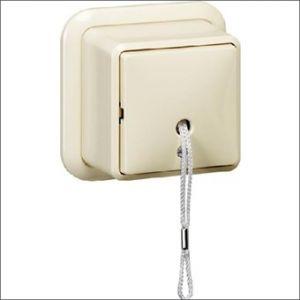 Gira | trekschakelaar wissel | Opbouw Crème | 014610