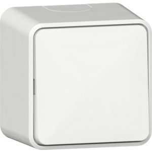 Gira 310614 opbouw wipschakelaar wisselschakelaar 10AX 250V wit