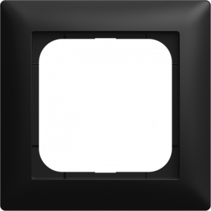 Busch-Jaeger | Afdekraam 1-voudig | Busch Balance SI Mat Zwart | 1721-915
