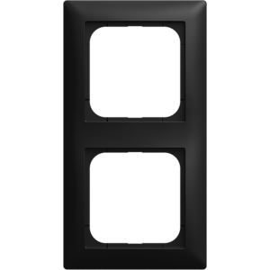 Busch-Jaeger | Afdekraam 2-voudig | Busch Balance SI Mat Zwart | 1722-915