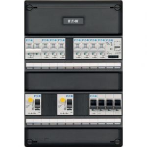 Groepenkast Eaton  8 Groepen 7 x Lichtgroepen + Fornuisgroep + Beltransformator  3 Fase  I-72V34FT-HS-64