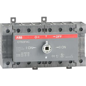 ABB omkeerschakelaar 4-polig 63A I-O-II – OT63F4C (1SCA105369R1001)