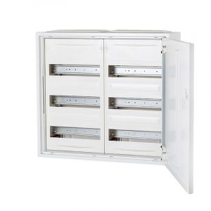 F-tronic veldverdeler met 72 modules, 2 kolommen van 3 rijen, 500x550mm (HxB)