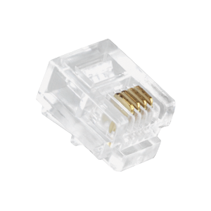 GRAYLE | RJ11 connector rond/massief (6/4) | 010.04.0432