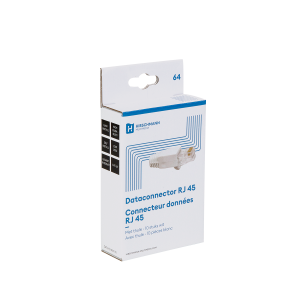 HIRSCHMANN 695020601 | RJ45 connector CAT6 + tule wit | Set van 10 | 695020601