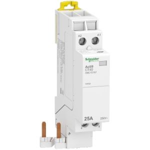 Schneider Electric A9C15187 – Acti9 CT40 Contactor 25A | 2NO | 230V AC | DIN-rail