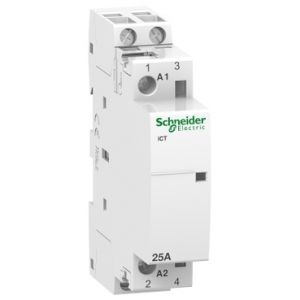 Schneider Electric A9C20132 – Acti9 iCT Contactor 25A | 2NO | 24V AC | DIN-rail