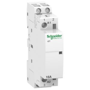Schneider Electric A9C22012 – Acti9 iCT Contactor 16A | 2NO | 12V AC | DIN-rail