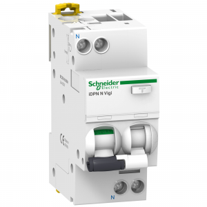 Schneider Acti9 aardlekautomaat | 4A, 30mA, B-kar, 6kA, 1P+N | A9D56604