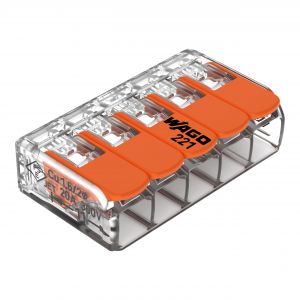 WAGO 221-415 LASKLEM 5V 0.14-4 +HENDEL 25 stuks