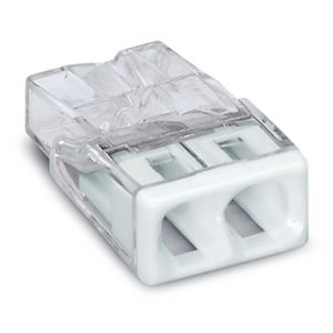 WAGO 2273-202 LASKLEM 2V 0.5-2.5 WIT 100 stuks