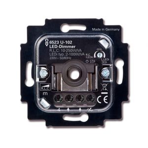 BUSCH-JAEG 6523-U-102 DIMMER 100VA LED INB 250W/VA