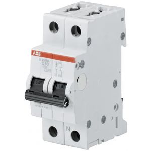ABB installatieautomaat 63A C-karakteristiek 1P+N - 2CDS251103R0634