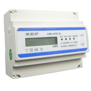SEP CMD3PD-C KWH-meter 3f indirect 5A + RS485