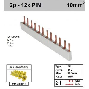 SEP P02014G00 Kam 2f PIN 14p 17,8mm