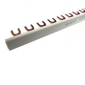 SEP 16F001G96 Kam 1 fase, 16mm2, 54 FORK, M6, 17.8mm, grijs, 90degr.
