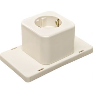ABB HAF 3611W1 S - 1-voudige WCD deksel voor lasdoos type 3611 S - gerecycled kunststof - 1SPA007160F9195