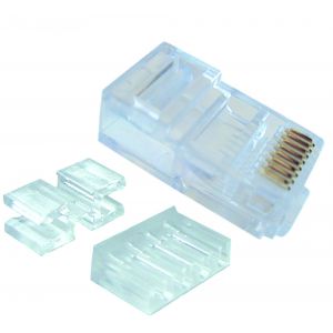 KLEMKO RJ45ROMAC6 | RJ45 connector rond/massief (8/8) | 183271