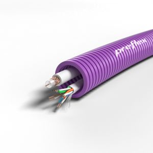 Preflex flexbuis 20mm / UTP CAT6 + Coax-VACTRA / 100 meter / 1234001476