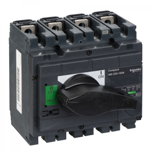 Schneider Electric 31101 – Compact INS250 Lastscheider 100A | 4-polig | Paneelmontage