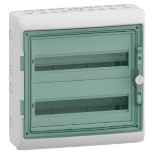 Schneider Mureva lege verdeler, 2x18 modules, 460x448mm (HxB) | 13984