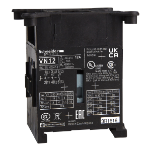 Schneider Electric - Lastscheider - 3P - 12A - 690V - basisblok voor lastscheider - VN12