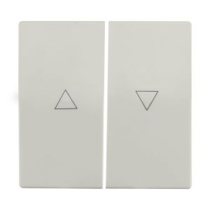 ION Bedieningswip Jaloezieschakelaar V1/J1 Mat Alpin Wit 20.300.215