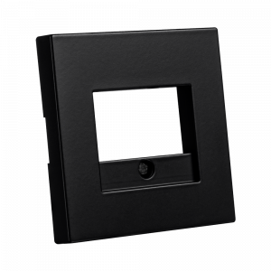 ION | Centraalplaat USB Lader  | V1/J1 Mat Zwart | 20.300.516