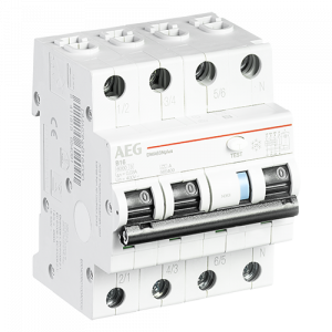 AEG aardlekautomaat / 3-polig + nul, 30mA, B16A