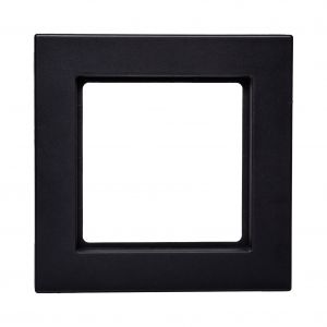 ION 1-voudig afdekraam V1 Mat Zwart 80.300.120