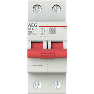 AEG hoofdschakelaar | 40A, 2-polig | 2CDD272188R0040