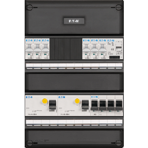 Groepenkast Eaton | 6 groepen en beltransformator | 3 Fase | I-62G340T-HS-64
