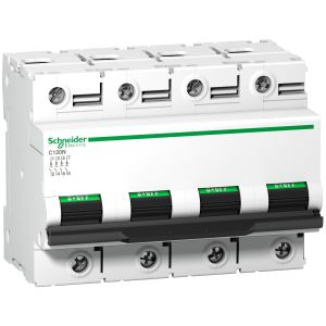 Schneider Acti9 installatieautomaat C-kar 4P 125A 10kA – C120N (A9N18376)