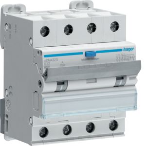 Hager aardlekautomaat / 3-polig + nul, 30mA, B32A / ADM432G