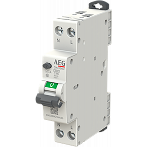 AEG aardlekautomaat / 1-polig + nul, C16A (smal)