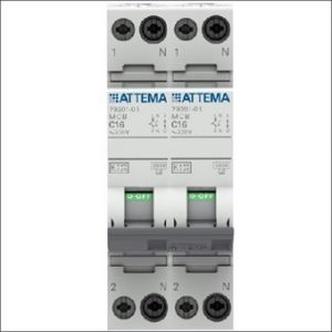 ATTEMA AT90209 FORNUISGROEP 1P+N 16A C-KAR