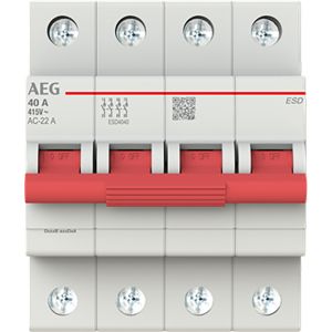 AEG hoofdschakelaar | 40A, 4-polig | 2CDD274188R0040