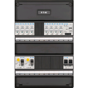 Groepenkast Eaton | 8 Groepen 8 x Lichtgroepen + Beltransformator | 1 Fase | I-82G140T-HS-64 