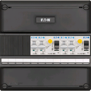 Groepenkast Eaton | 4 Groepen 4 x Lichtgroepen | 1 Fase | I-42G1400-0S-44