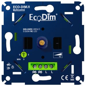 ECO-DIM.11 Multicontrol led dimmer universeel 0-250W fase afsnijding