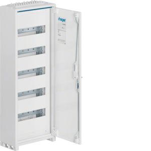 Hager veldverdeler met 60 modules, 1 kolom van 5 rijen, 800x300mm (HxB), FWQ51P