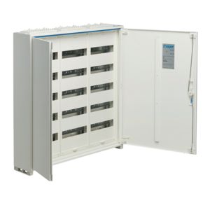Hager veldverdeler met 180 modules, 3 kolommen van 5 rijen, 800x800mm (HxB), FWQ53P