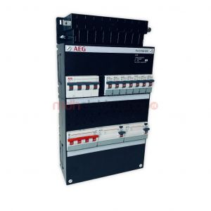 GE AEG Groepenkast 7 Groepen + Krachtgroep 220x330 mm 3 Fase