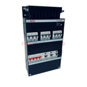 GE AEG Groepenkast 9 Groepen 9 x Lichtgroepen 3 Fase Fix-O-Rail 220 x 330 mm A330 232323+HS4 40